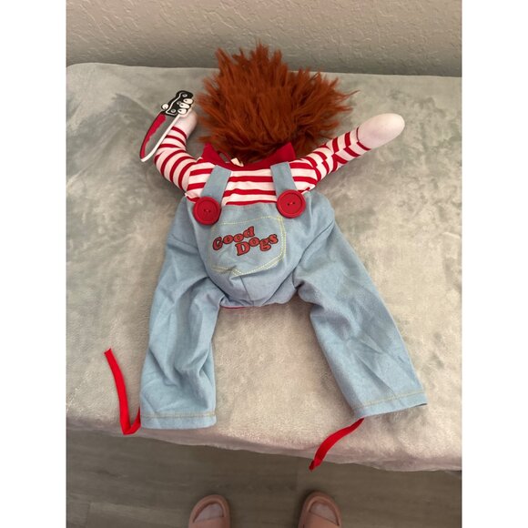 Chucky Dog Costume Pet Outfit For Halloween By California Costumes - Picture 2 of 5